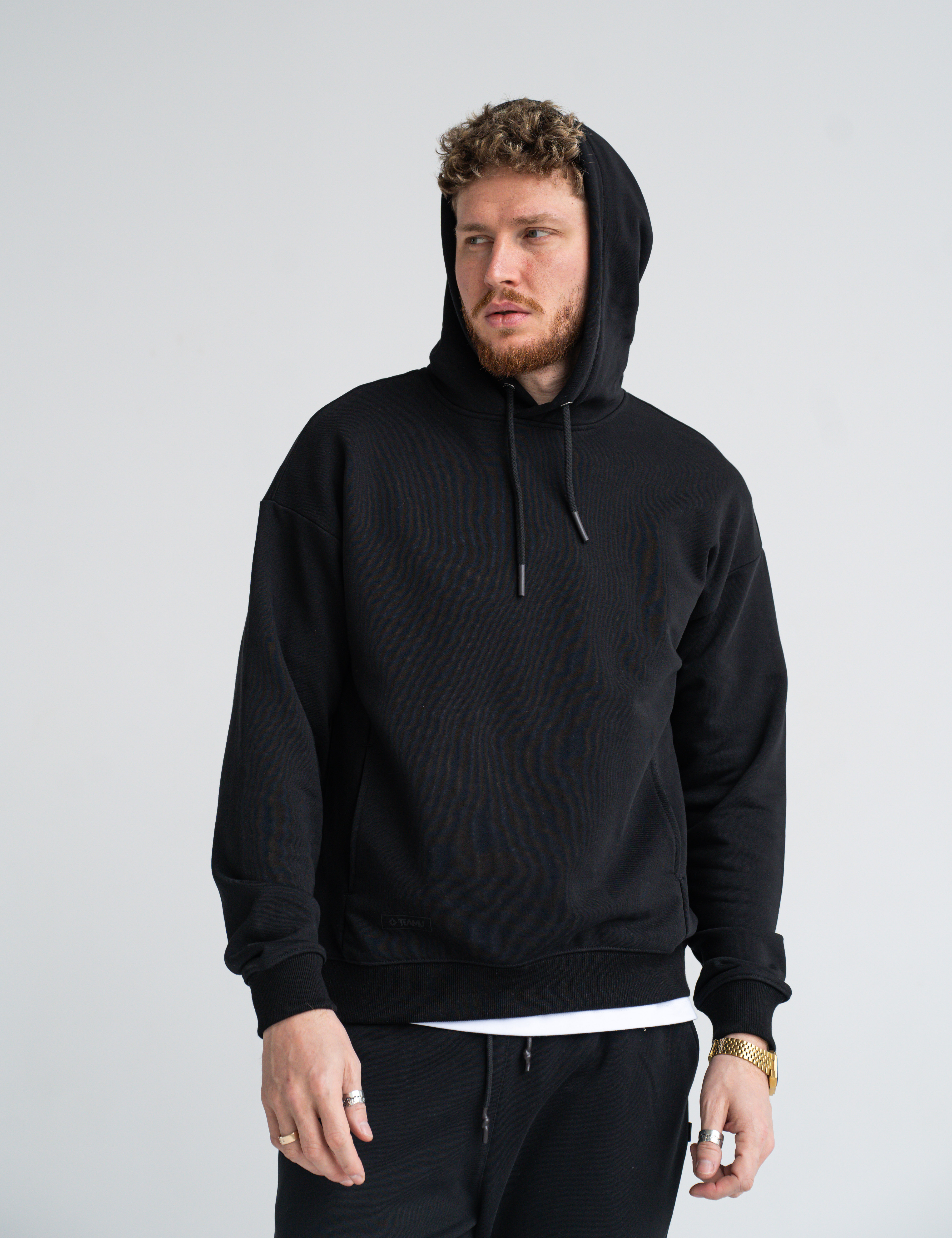 Картинка Спортивний костюм чорний